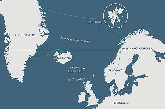 Wonders of the Arctic Map