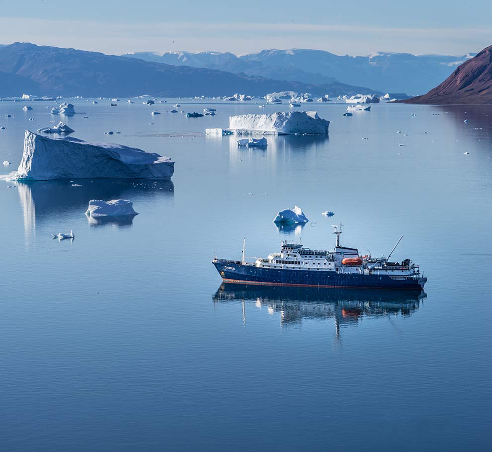 Perfect for sailing Arctic waters and spontaneous wildlife encounters